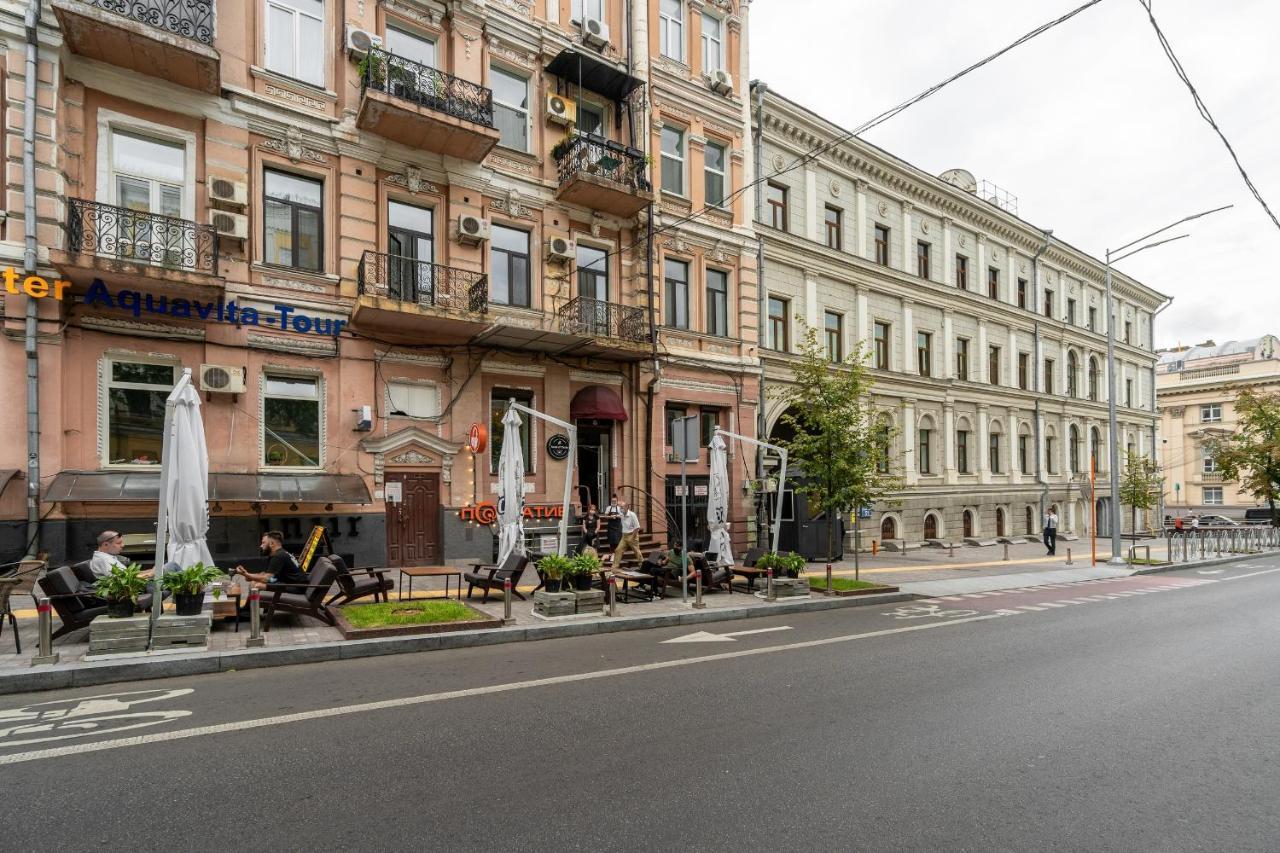 Pushkinskaya Apartments Kiev Exterior foto